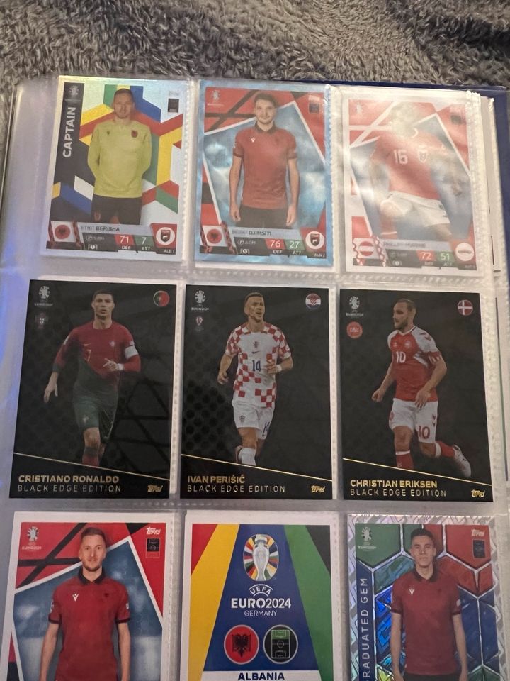 Match attax Euro 2024 in Erkelenz