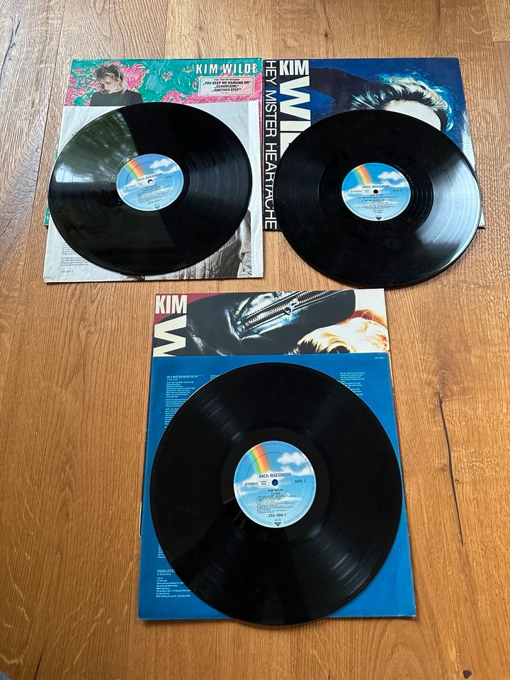 Kim Wilde 3 Stück Vinyl, LPs! Another Step, Hey Mister Heartache in Lohmar