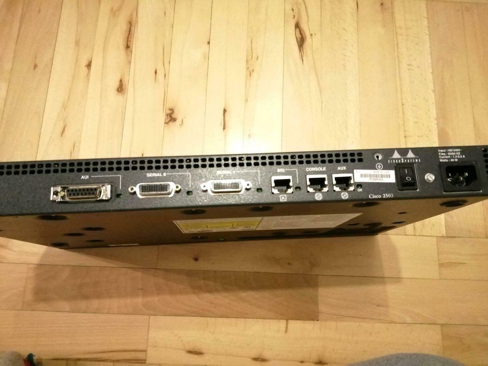 Cisco Systems Cisco 2503 ISDN BRI Ethernet Netzwerk Router in Thüringen -  Sonneborn | Netzwerk & Modem gebraucht kaufen | eBay Kleinanzeigen ist  jetzt Kleinanzeigen