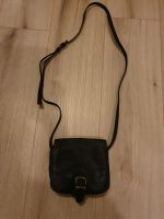 Kleine Leder Handtasche 16 x 15 cm schwarz Hessen - Geisenheim Vorschau