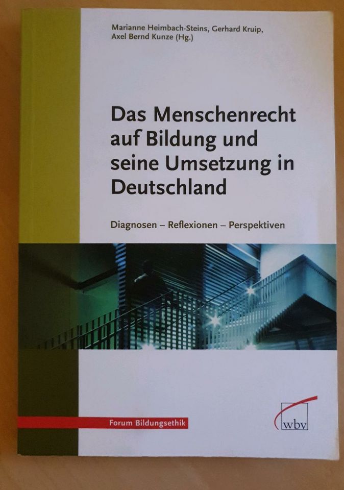 Heimbach-Steins et al - das Menschenrecht auf Bildung in Trendelburg