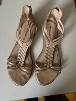 Schicke Rose-Glitzer-Sandalen Größe 38 Kr. München - Unterföhring Vorschau