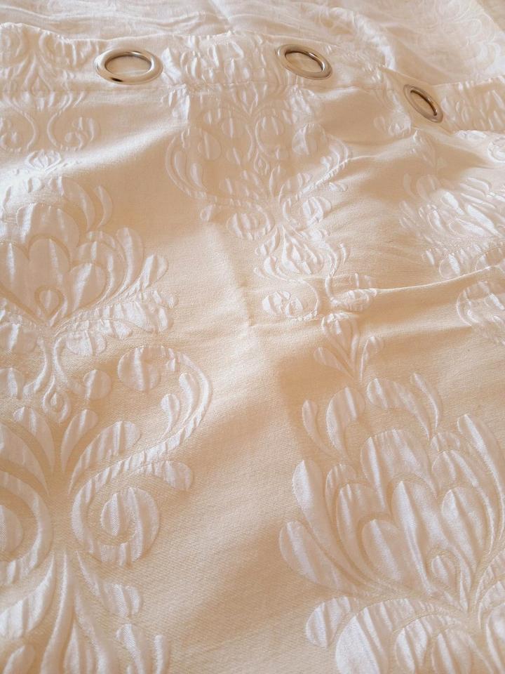 OESENSCHAL NEU SCHLAUFENSCHAL GARDINENSCHAL beige creme Rokoko in Haldensleben
