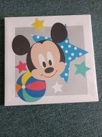 Baby Mickey Maus Bild ca 35×35 cm Leinwand Baden-Württemberg - Epfenbach Vorschau