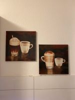 2 Bilder für Küche Keilrahmen 35x35cm Wandbild Bild Kaffee Motiv Berlin - Mitte Vorschau