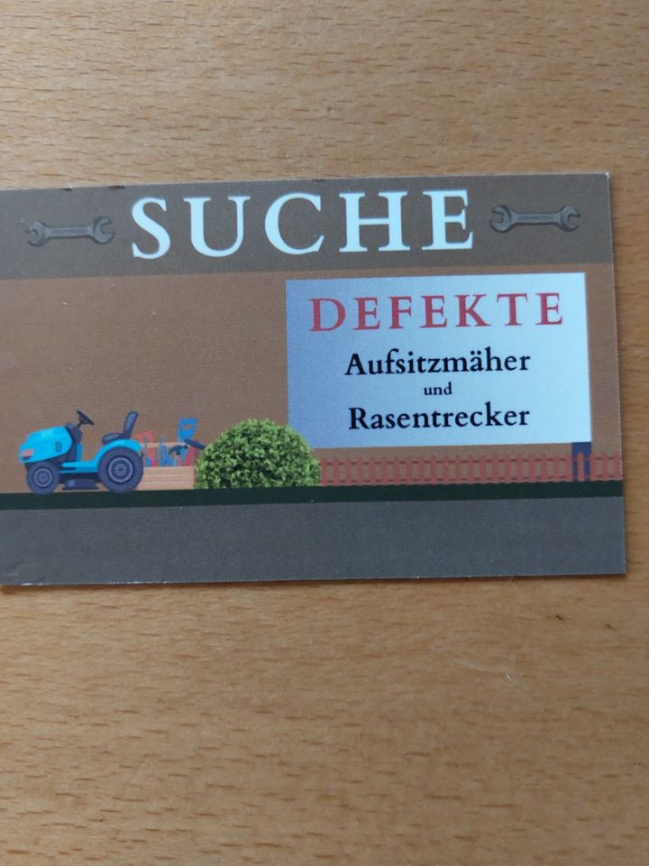 Aufsitzmäher Rasentraktor Rasentrecker Gebrauchte-Ersatzteile in Leer (Ostfriesland)