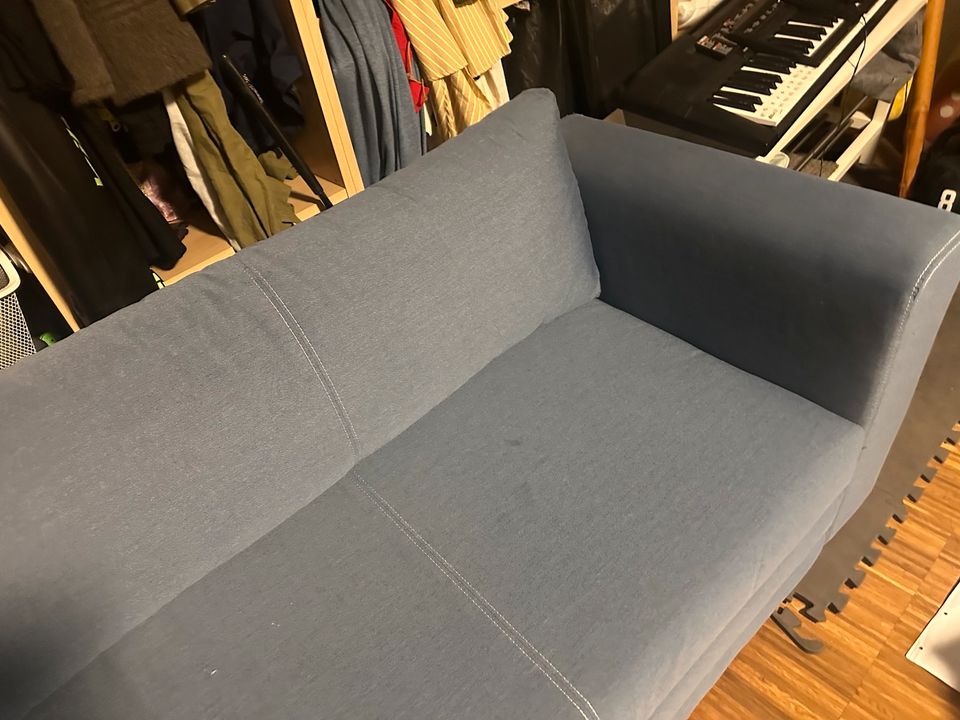 Ikea Askeby Schlafsofa Sofa  blau 1,5 Jahre wenig genutzt NP 229€ in Regensburg