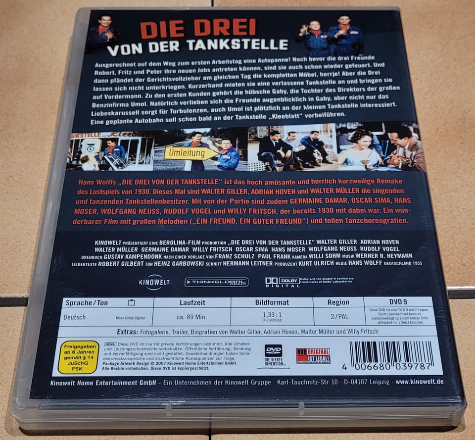 Die Drei von der Tankstelle auf DVD Wie neu in Amerang