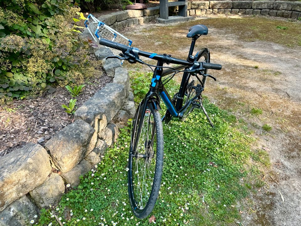 Cube SL Road Fahrrad / schwarz blau / Gr. 50 in Dresden