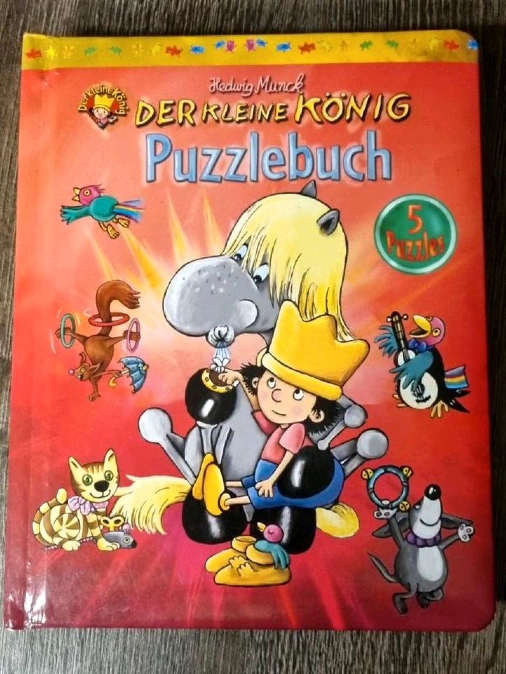 Puzzlebuch "Der kleine König", Kinderbuch, Ohne Mängel! in Langenhennersdorf