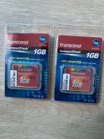 2 Transcend Compact Flash 1GB , Ultra Speed 133 Dresden - Bühlau/Weißer Hirsch Vorschau