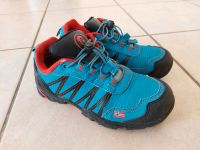 Trollkids Trolltunga Hiker Low Jungen Trekkingschuhe blau Gr. 32 Hessen - Weilmünster Vorschau