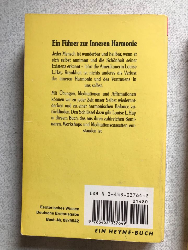 3 x Louise L. Hay Bücher in Randersacker