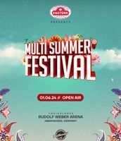 Multisummer Festival Ticket 1x 01.06.2024 Köln - Mülheim Vorschau