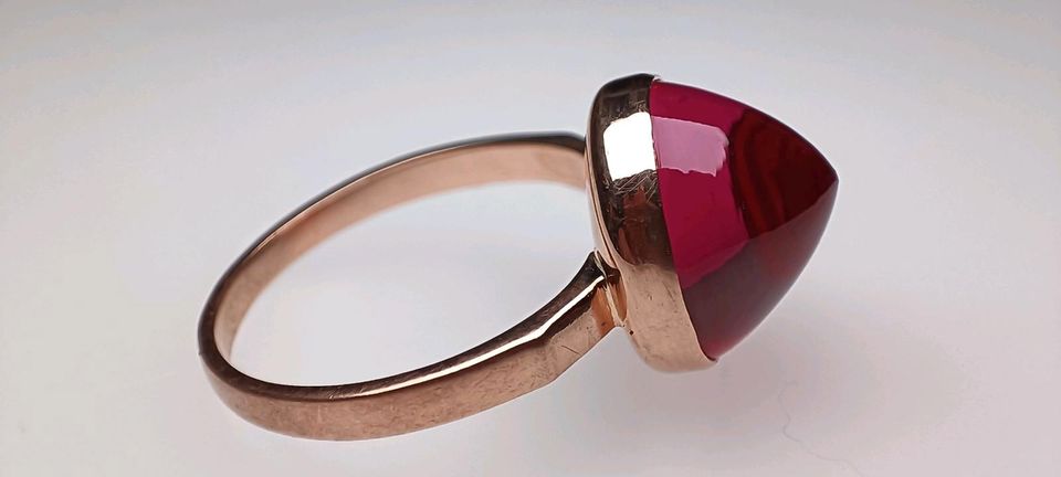 Russischer Vintage Rubin Ring 583 Gold (585) 14 k 58 in Reinstorf