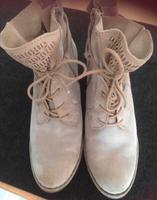 Neuwertig! Helle, leichte Stiefel Stiefeletten Gr 40 BUGATTI Niedersachsen - Gehrden Vorschau