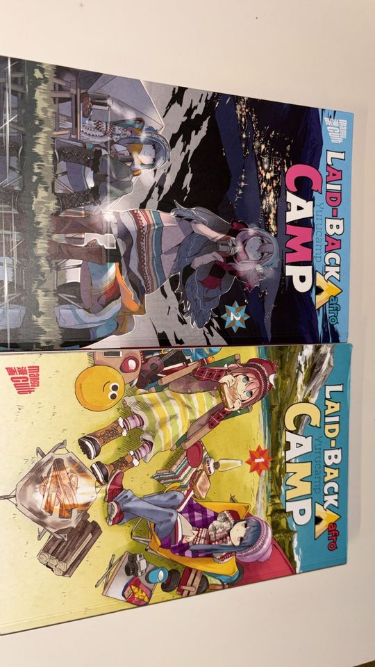 Manga-Laid-Back Camp band 1&2 (groß mit Farbe Seiten ) in Minden