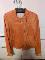 Biker Lederjacke von Biba Orange Gr.34 Niedersachsen - Melle Vorschau