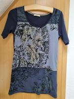 Oui Moments Shirt 38 silberne Steinchen Longshirt Top Sachsen - Wilkau-Haßlau Vorschau