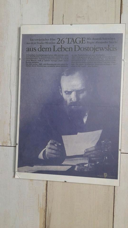 Film-Poster "26 Tage aus dem Leben Dostojewskis" Progress Plakat in Strausberg