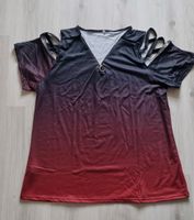 Neu Gr. Xxl(44/46) Farbverlauf rot/schwarz Shirt/T-Shirt Rostock - Südstadt Vorschau