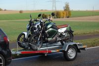 Motorradanhänger / Anhänger zum Motorradtransport Baden-Württemberg - Crailsheim Vorschau