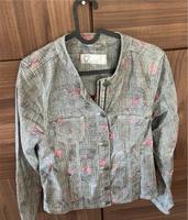 Kenny S Jeansjacke mit Muster Karo Blumen 40 L Jacke grün grau Baden-Württemberg - Bodman-Ludwigshafen Vorschau