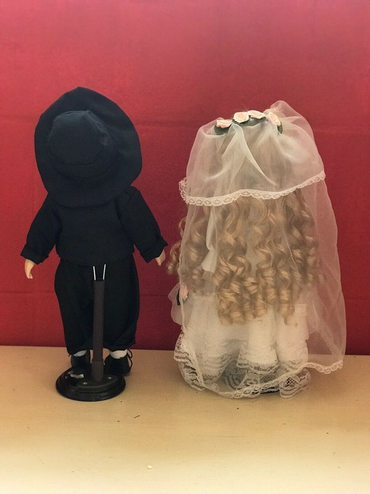 Brautpaar Hochzeitspaar Geschenk Doppelfigur in Handarbeit in Stuhr