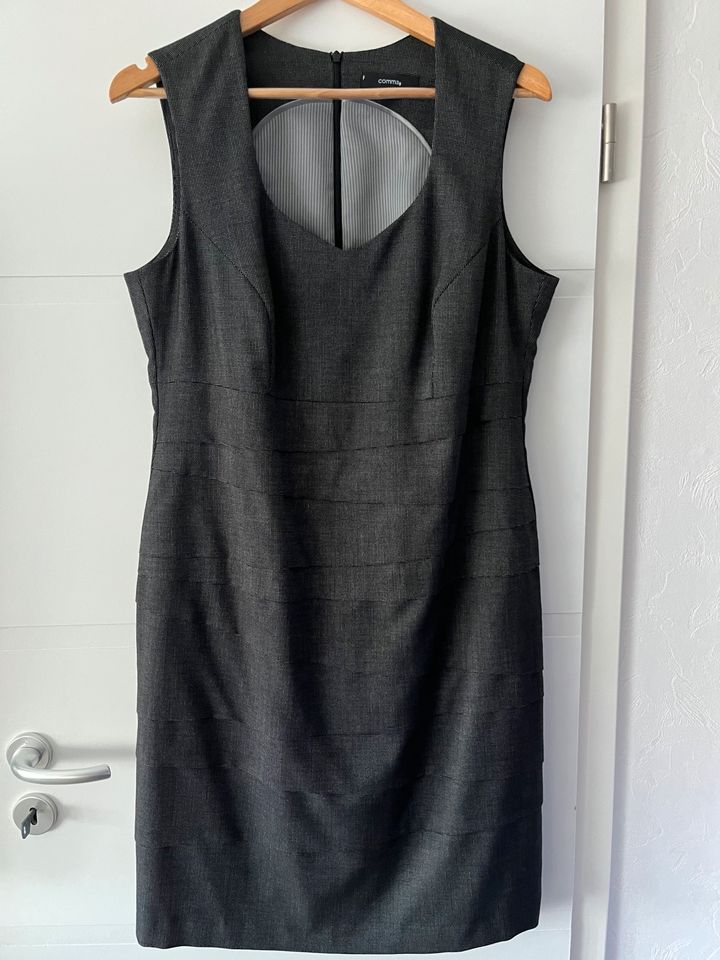 UNGETRAGEN Comma Etui Kleid mit Bolero Größe 42⭐️⭐️⭐️ in Tamm