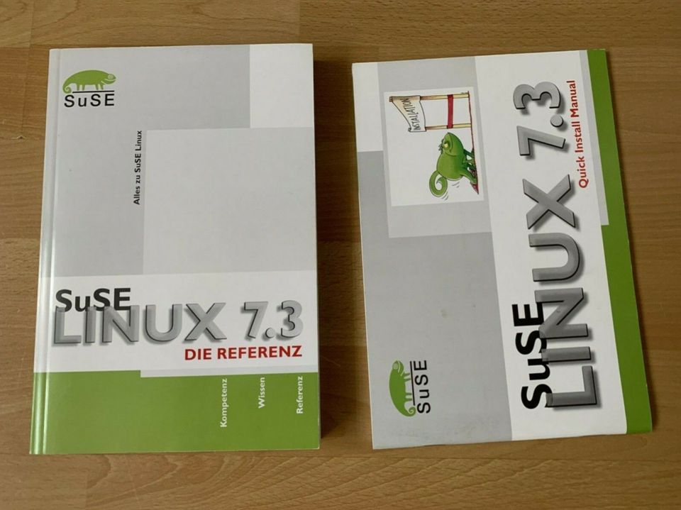 SuSE Linux Professional 7.3 Original CD DVD Handbücher in Luckenwalde