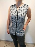 Tchibo Top by Helene Fischer L 40 42 creme weiß blau gestreift Rheinland-Pfalz - Worms Vorschau