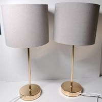 BOLTZE Lorie * 2 Tischlampen * grau gold * 40 cm 1022092 Kreis Ostholstein - Malente Vorschau