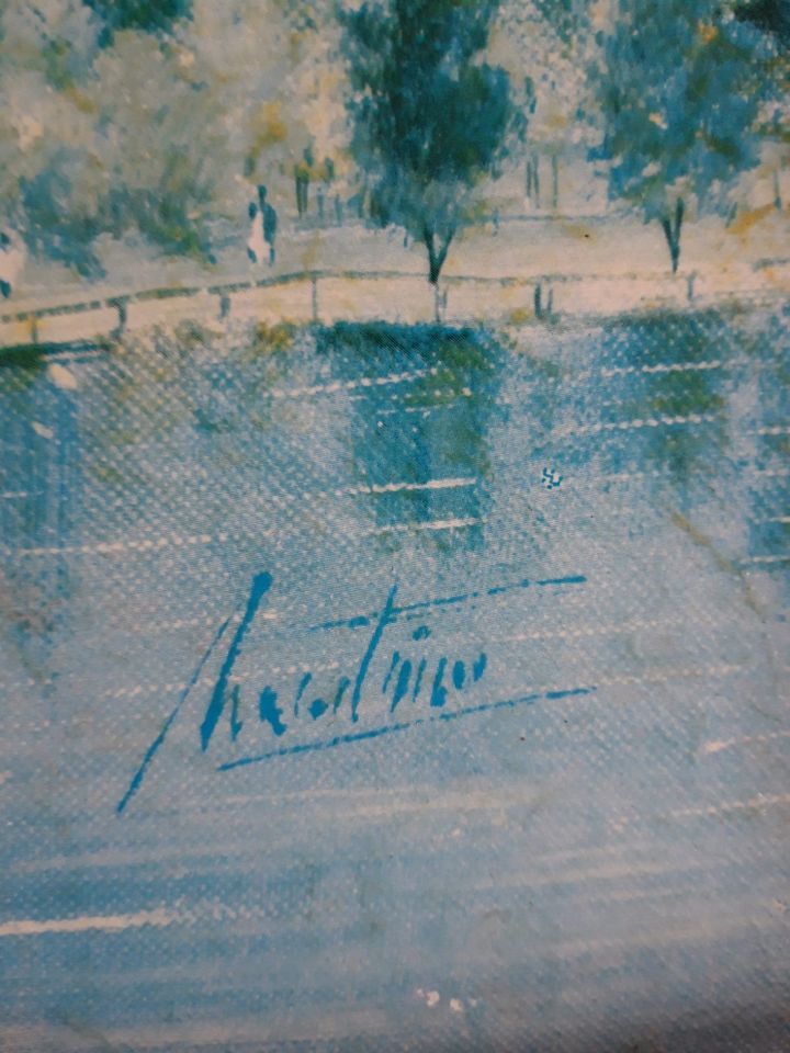 Gemälde vom Königssee, handsigniert in Oftersheim
