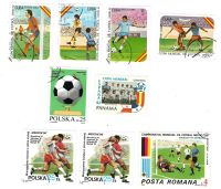 Fußball-WM 1982 und 1986, 9 Marken, kleine Sammlung Berlin - Reinickendorf Vorschau