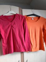 2 Shirts Gr. 36/38 in pink und orange Schleswig-Holstein - Hemmingstedt Vorschau