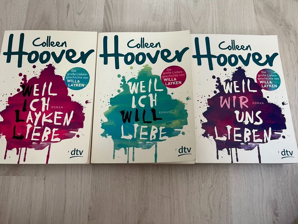 Buchreihe 1-3 von Colleen Hoover in Braunschweig