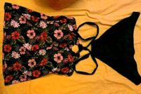 Tankini Badeanzug weiß rot pink black Neckholder Muster 44  46 48 Düsseldorf - Eller Vorschau