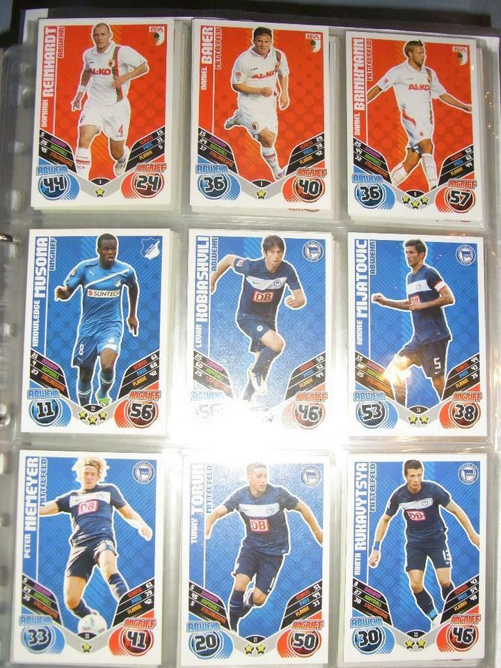 Match Attax Trading Card Game Saison 2011/2012 in Bremen