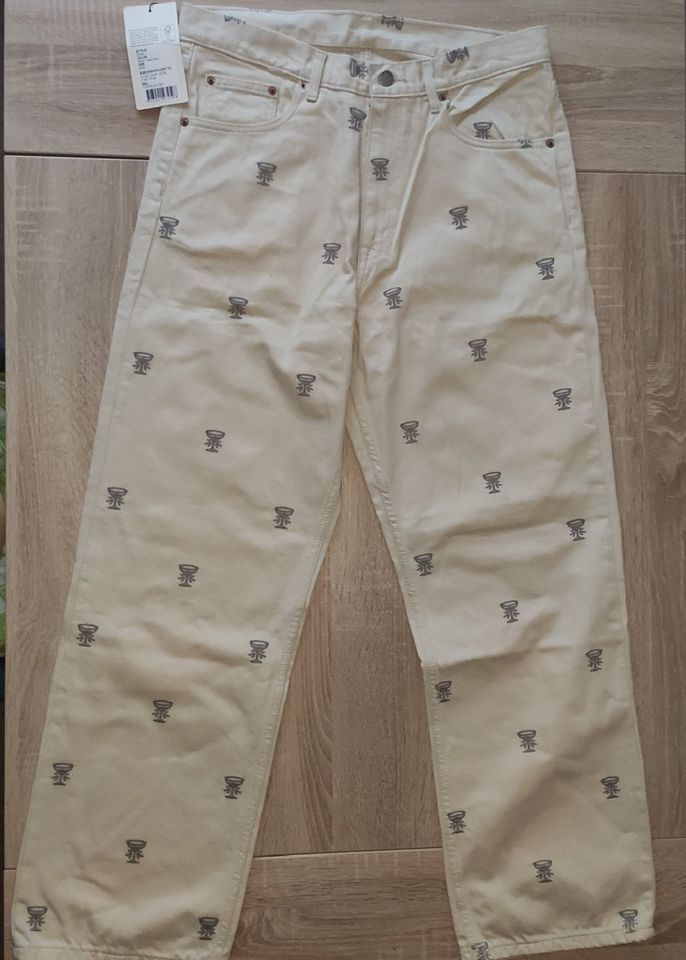 Dr. Denim Jeans relaxed fit creme M W32 L32 neu in Saarbrücken