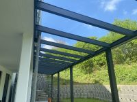 Alu-Terrassenüberdachung Glasdach 2 x 5m VSG Glas inkl. Montage Bayern - Schwabach Vorschau