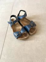 Leder Sandalen „made in spain“, dunkelblau, Größe 28 Wiesbaden - Nordenstadt Vorschau