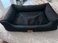 Knuffelwuff Hundebett Größe 105x75 Velours schwarz Bayern - Ingolstadt Vorschau