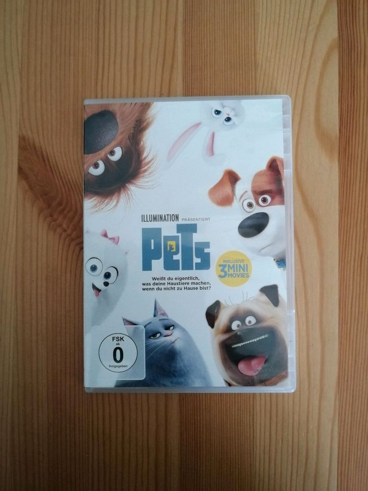 DVD Pets Wie neu super günstig Geschenk top Zustand in Bad Laasphe