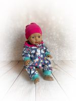 Puppenkleidung ❤️ Einhorn Overall für Baby Puppen 43cm Bayern - Freihung Vorschau