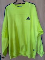 Adidas Pullover Vintage neongrün Mecklenburg-Strelitz - Landkreis - Friedland Vorschau