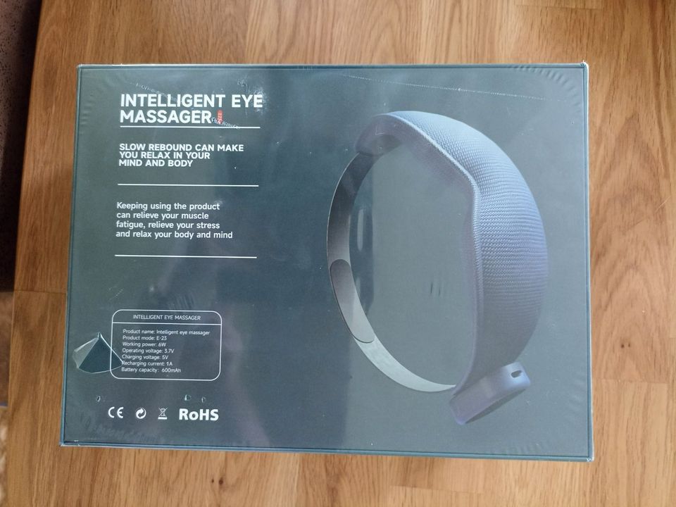 Verkaufe Intellegent Eye Massager Modell E23 neu und OVP in Naila