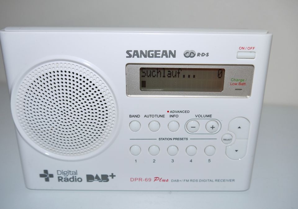 Sangean DPR-69 Plus Digital DAB Radio RDS Kofferradio in Erkelenz