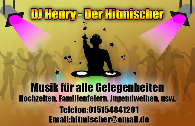 Party-Event und Hochzeits-DJ aus Neubrandenburg in Neubrandenburg