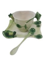 Teetasse Kaffeetasse Frosch, Floral Garden, Tasse + Unterteller + Nordrhein-Westfalen - Velbert Vorschau