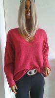 ⚜️Schöner,roter Pulli mit V Ausschnitt⚜️ Bayern - Rosenheim Vorschau